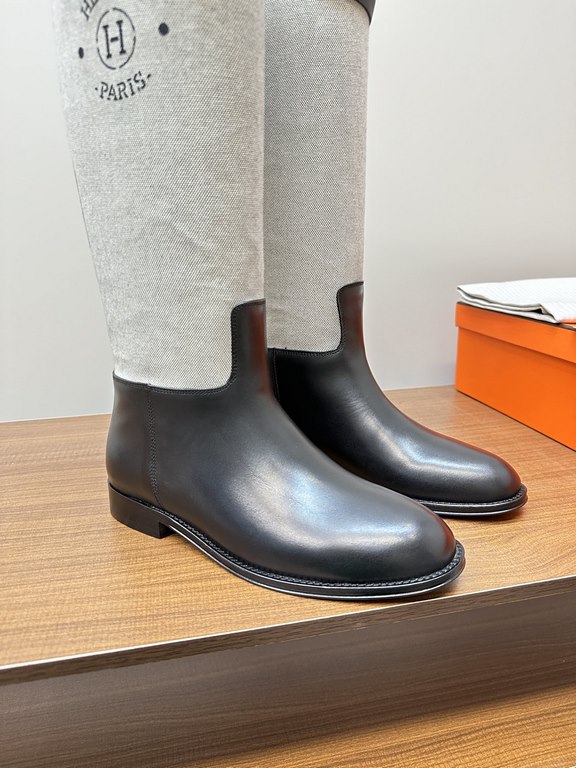 Hermes Hermès Supreme Kelly Jumping Locks Cavalier BootsNetflix must-have! Super heavyweight a classic boots.  counter original replica handmade customization, the essence of the boot barrel to do quite and do straight.U