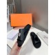 Men  [ΗERMES 】 Hermes spring and summer classic couple models second uncle slippers Chypre ugly ugly ugly uncle slippers - old man slippers, on the foot is simply too comfortable! It's simple and cute!All mixed breed she