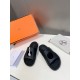 Men  [ΗERMES 】 Hermes spring and summer classic couple models second uncle slippers Chypre ugly ugly ugly uncle slippers - old man slippers, on the foot is simply too comfortable! It's simple and cute!All mixed breed she