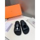 Men  [ΗERMES 】 Hermes spring and summer classic couple models second uncle slippers Chypre ugly ugly ugly uncle slippers - old man slippers, on the foot is simply too comfortable! It's simple and cute!All mixed breed she