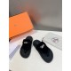 Men  [ΗERMES 】 Hermes spring and summer classic couple models second uncle slippers Chypre ugly ugly ugly uncle slippers - old man slippers, on the foot is simply too comfortable! It's simple and cute!All mixed breed she