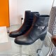 wholesale Hermes Hermes  Frenchie and ankle boots chunky heel short boots  top quality  Calfskin heeled ankle boots with Kelly buckle. Create a stylish look. Heel height 5cm   Imported leather outsole size 35-39 (40, 41 