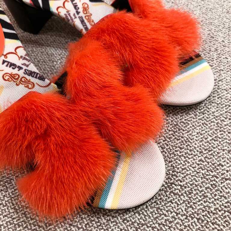 [Guanhua] Hermes  home 20ss fall and winter new products! Classic boot shape   British mink fur design, classic and durable! Original inverted mold last shape, extreme 11 shape, imported high-end knitting needles present