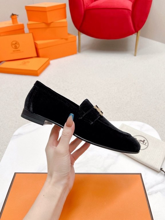 HERME'c, the whole network exclusive handmade, private high-end customization, classic handmade workshop ~ ~ ~ big goods real shotRoyal Loafers, very classic, versatile, simple, colorblocking design, on the foot is very 