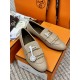 High quality ex-factoryHermes Louboutin ShoesHERME.S   Hermes   Classic Roval Tasseled Louboutin ShoesCream color with tassels.Hermes' newest SpringSummer 23 collection is only the fringe collection that looks the best!B