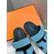 Men  [ΗERMES 】 Hermes spring and summer classic couple models second uncle slippers Chypre ugly ugly ugly uncle slippers - old man slippers, on the foot is simply too comfortable! It's simple and cute!All mixed breed she