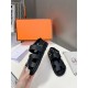 Men  [ΗERMES 】 Hermes spring and summer classic couple models second uncle slippers Chypre ugly ugly ugly uncle slippers - old man slippers, on the foot is simply too comfortable! It's simple and cute!All mixed breed she