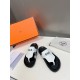 Men  [ΗERMES 】 Hermes spring and summer classic couple models second uncle slippers Chypre ugly ugly ugly uncle slippers - old man slippers, on the foot is simply too comfortable! It's simple and cute!All mixed breed she