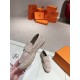 [Herme'c] Hermes 23 years of early spring latest Trip straw shoes, the official website of the latest   vacation travel must have a god. By Hermes shoes chief designer Pierre Hardy personally involved in creating, leadin