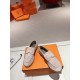 [Herme'c] Hermes 23 years of early spring latest Trip straw shoes, the official website of the latest   vacation travel must have a god. By Hermes shoes chief designer Pierre Hardy personally involved in creating, leadin