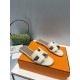 HERMES Hermes 2022 H Home New color update Classic works Multi-color choice let you love enough. Classic work Universal slippers, is the goddess are like on me oh! Really versatile, with pants or skirt are OK.Upper mater