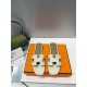 HERMES Hermes 2022 H Home New color update Classic works Multi-color choice let you love enough. Classic work Universal slippers, is the goddess are like on me oh! Really versatile, with pants or skirt are OK.Upper mater