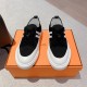 Men's [Guanhua] Hermes  home 23ss early spring new products! Classic boot shape   British color blocking design, classic and durable! The original inverted mold last shape, the ultimate 11 shape, imported high-end knitti