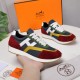 P      Hermes Hermes Sneakers H Side Label Counter all the latest couple modelsRestore the authentic 11 details Customized sense of superbH Side label pattern design Mix and match elements splicing details full of points