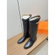 Hermes Hermès Supreme Kelly Jumping Locks Cavalier BootsNetflix must-have! Super heavyweight a classic boots.  counter original replica handmade customization, the essence of the boot barrel to do quite and do straight.U