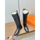 Hermes Hermès Supreme Kelly Jumping Locks Cavalier BootsNetflix must-have! Super heavyweight a classic boots.  counter original replica handmade customization, the essence of the boot barrel to do quite and do straight.U