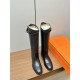 Hermes Hermès Supreme Kelly Jumping Locks Cavalier BootsNetflix must-have! Super heavyweight a classic boots.  counter original replica handmade customization, the essence of the boot barrel to do quite and do straight.U