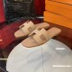 New color, full midsole, new revision (Hermès) Packaging upgraded, version of the workmanship materials upgraded.Hermes  market highest version pure handmade shoes   Top Product Hermes Slippers  ----------Early spring ne