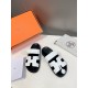 Men  [ΗERMES 】 Hermes spring and summer classic couple models second uncle slippers Chypre ugly ugly ugly uncle slippers - old man slippers, on the foot is simply too comfortable! It's simple and cute!All mixed breed she