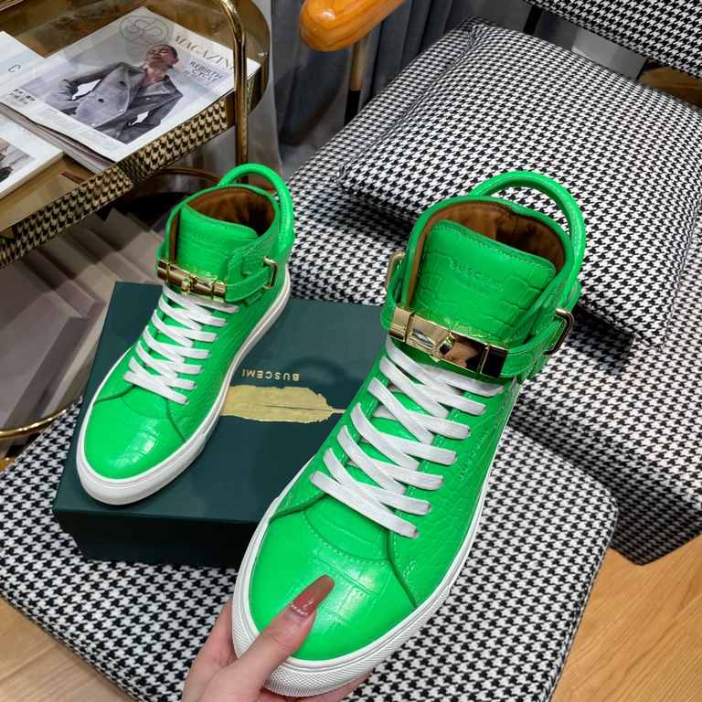 upgraded top version, welcome to compare   Harbour City, top version  BuscemiBuscemi counter newest models, Hong Kong counter original purchase!Fashion tide men and women preferred fall and winter models, commonly known 