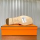 New color, leather midsole, hand stitching. Newly revamped (Hermès) Packaging upgraded, version of the workmanship materials upgraded.Hermes  highest version of pure handmade shoes in the market   Top Product Hermes Slip