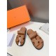 Men  [ΗERMES 】 Hermes spring and summer classic couple models second uncle slippers Chypre ugly ugly ugly uncle slippers - old man slippers, on the foot is simply too comfortable! It's simple and cute!All mixed breed she