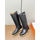 Hermes Hermès Supreme Kelly Jumping Locks Cavalier BootsNetflix must-have! Super heavyweight a classic boots.  counter original replica handmade customization, the essence of the boot barrel to do quite and do straight.U