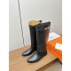 Hermes Hermès Supreme Kelly Jumping Locks Cavalier BootsNetflix must-have! Super heavyweight a classic boots.  counter original replica handmade customization, the essence of the boot barrel to do quite and do straight.U