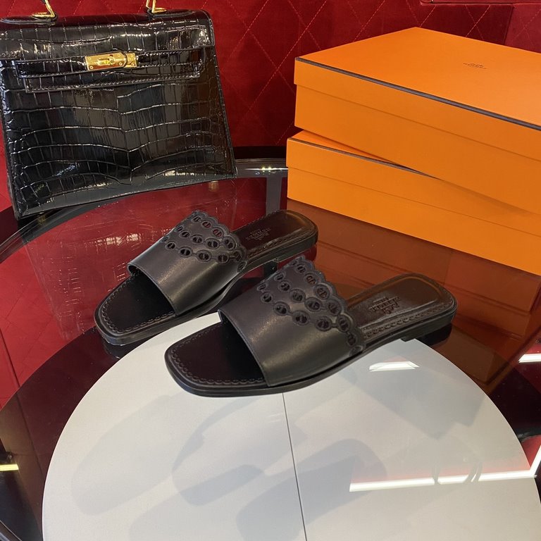 New color, full midsole, new revision (Hermès) Packaging upgraded, version of the workmanship materials upgraded.Hermes  market highest version pure handmade shoes   Top Product Hermes Slippers  ----------Early spring ne