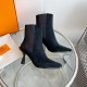 wholesale Hermes Hermes  23 new   high heel square toe boots  top quality  imported calfskinsheepskincowhide lining Heel height 7.5cm   imported leather outsole size35-39(40,41 customized)