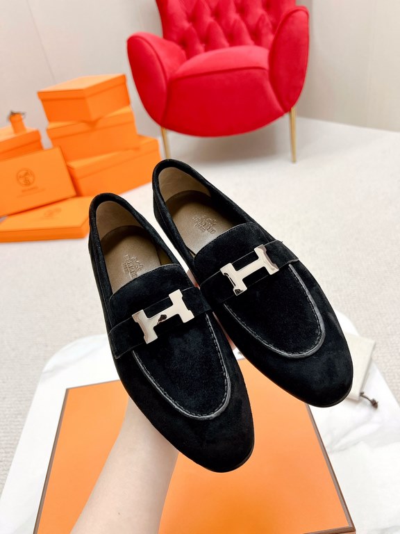 HERME'c, the whole network exclusive handmade, private high-end customization, classic handmade workshop ~ ~ ~ big goods real shotRoyal Loafers, very classic, versatile, simple, colorblocking design, on the foot is very 