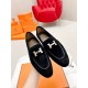 HERME'c, the whole network exclusive handmade, private high-end customization, classic handmade workshop ~ ~ ~ big goods real shotRoyal Loafers, very classic, versatile, simple, colorblocking design, on the foot is very 