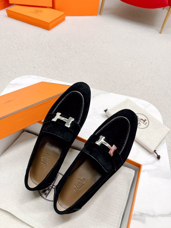 HERME'c, the whole network exclusive handmade, private high-end customization, classic handmade workshop ~ ~ ~ big goods real shotRoyal Loafers, very classic, versatile, simple, colorblocking design, on the foot is very 