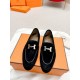 HERME'c, the whole network exclusive handmade, private high-end customization, classic handmade workshop ~ ~ ~ big goods real shotRoyal Loafers, very classic, versatile, simple, colorblocking design, on the foot is very 