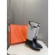 Top generation purchase version of HERMES Hermes kelly knight boots, partial casual a new model, with the toe part of the collision color, the upper is custom linen material, after more than 1 month development and becom