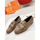 HERME'c, the whole network exclusive handmade, private high-end customization, classic handmade workshop ~ ~ ~ big goods real shotRoyal Loafers, very classic, versatile, simple, colorblocking design, on the foot is very 