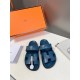 Men  [ΗERMES 】 Hermes spring and summer classic couple models second uncle slippers Chypre ugly ugly ugly uncle slippers - old man slippers, on the foot is simply too comfortable! It's simple and cute!All mixed breed she