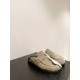 Couple's Slippers        Sandal Collection New  Upper Cow suede Cushioned footbed custom water-dyed sheepskin cushioned footbed Outsole original molded TPU non-slip outsole Shoe Size 35-39 (40 customized non-returnable) 