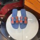 New color, full midsole, new revision (Hermès) Packaging upgraded, version of the workmanship materials upgraded.Hermes  market highest version pure handmade shoes   Top Product Hermes Slippers  ----------Early spring ne