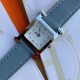 Batch with box Support Hong Kong, the United States direct mailNew debut, HERMES Hermes HEURE H series, equipped with Swiss ETA original quartz movement, the case is imported 316L steel, dial size small 21  21mm; Barenia