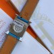 Batch with box Support Hong Kong, the United States direct mailNew debut, HERMES Hermes HEURE H series, equipped with Swiss ETA original quartz movement, the case is imported 316L steel, dial size small 21  21mm; Barenia