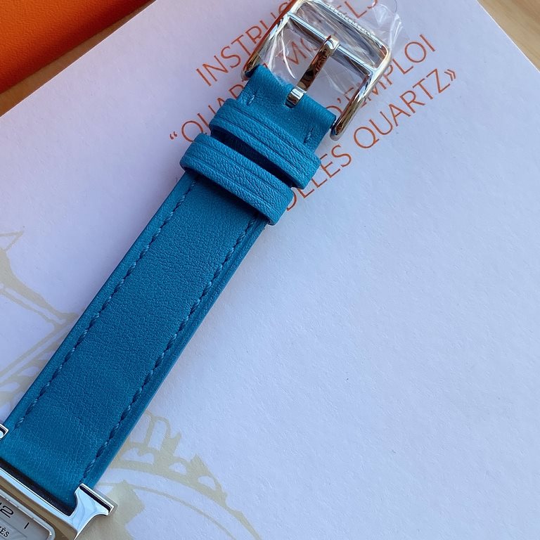 Batch with box Support Hong Kong, the United States direct mailNew debut, HERMES Hermes HEURE H series, equipped with Swiss ETA original quartz movement, the case is imported 316L steel, dial size small 21  21mm; Barenia