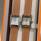 Hermes NANTUCKET series, follow the pace of Hermes cape cod, naughty to meet the wonderful future, Hong Kong DFS Global Duty Free new listing diameter 23mm mother-of-pearl dial, Swiss quartz movement, CNC fine craft thre