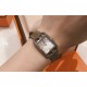 White light, gold light, diamond. Crocodile LeatherHermes NANTUCKET series, follow the pace of Hermes cape cod, naughty to meet the wonderful future, Hong Kong DFS Global Duty Free new listing diameter 23mm mother-of-pea