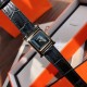 Wholesale box Support Hong Kong and USA direct shippingThe latest style - Hermes Hermes launched a new HEURE H watch, with a deep black lacquer dial, light and shadow anti-glare yellow faceted glass, 21mm in diameter, im