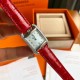 Wholesale box Support Hong Kong, USA direct mailAdd material not increase the price! A pair of American crocodile leather straps of the same model will be given as a gift! HERMES Cape Cod watch; rectangular bezel embedde