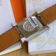 Batch with box Support Hong Kong, the United States direct mailNew debut, HERMES Hermes HEURE H series, equipped with Swiss ETA original quartz movement, the case is imported 316L steel, dial size small 21  21mm; Barenia