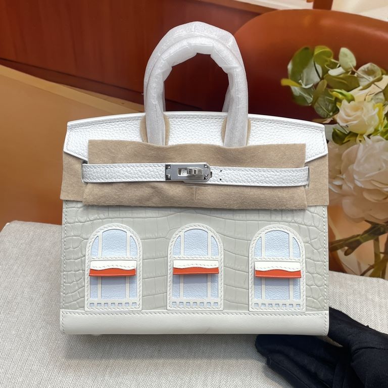 First Snow   White House Bag Platinum 20 Top Hand Sewn In Stock