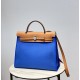 Herbag Water Siren BlueSuper handsome commuter bag, between casual and formal, casual without losing elegance, the combination of canvas and cowhide  leather, the outer seams are stiff and stylish.Super cost-effective spo