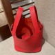 picotin lock vegetable basket 18, Q5 Chinese red Pure handmade, French TC cowhide.Vegetable basket in recent years in the counter is also very buy, basically also go with the goods, the appearance rate is super high, but